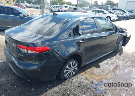 2020 Toyota Corolla Hybrid Le from USA, damaged, VIN JTDEBRBE0LJ027968